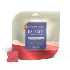 BALANCE GUMMIES 1:1 100MG THC 100MG CBD GUMMY 10PK / STRAWBERRY - BALANCE 1:1 10MG THC 10MG CBD